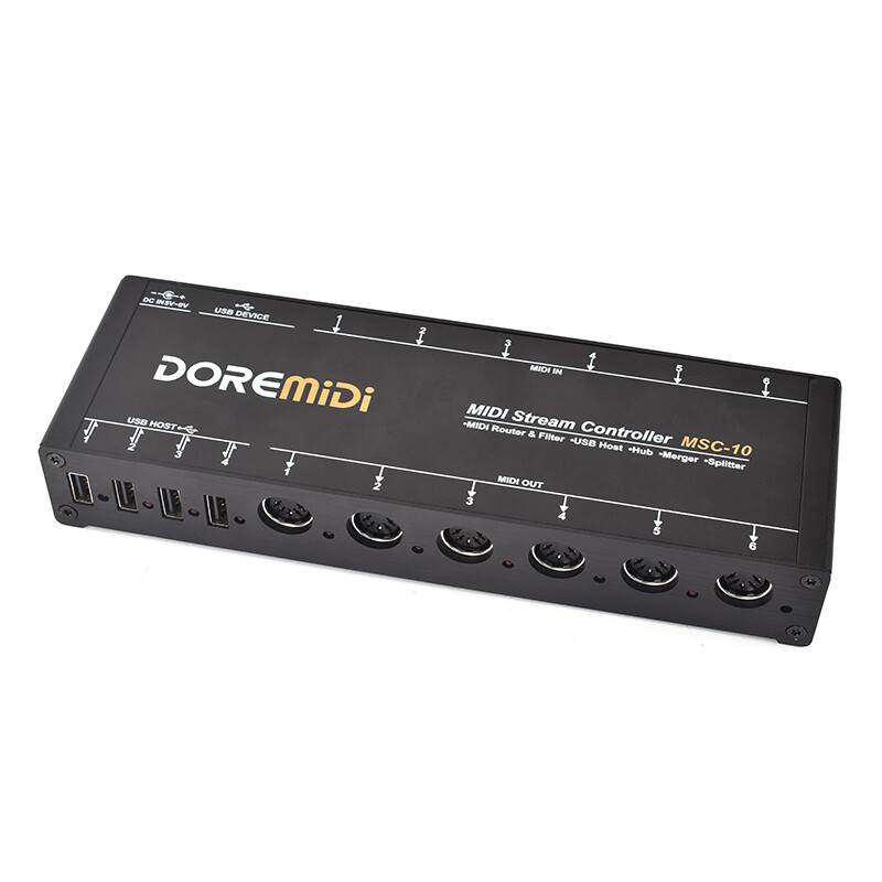 DOREMiDi MIDI Stream Controller MSC-10 Route and Filter MIDI Messages
