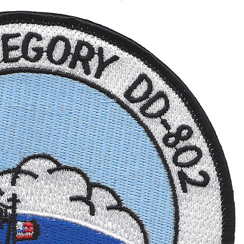 USS Gregory DD-802 Patch