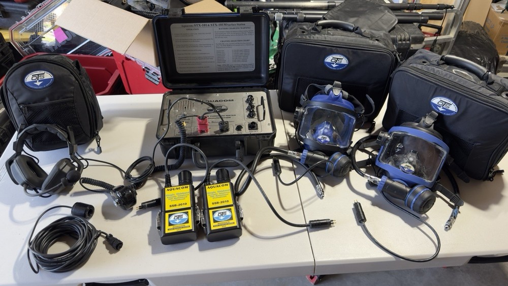 OTS (Ocean Technology Systems) Aquacom Diver Through Water Commutation System