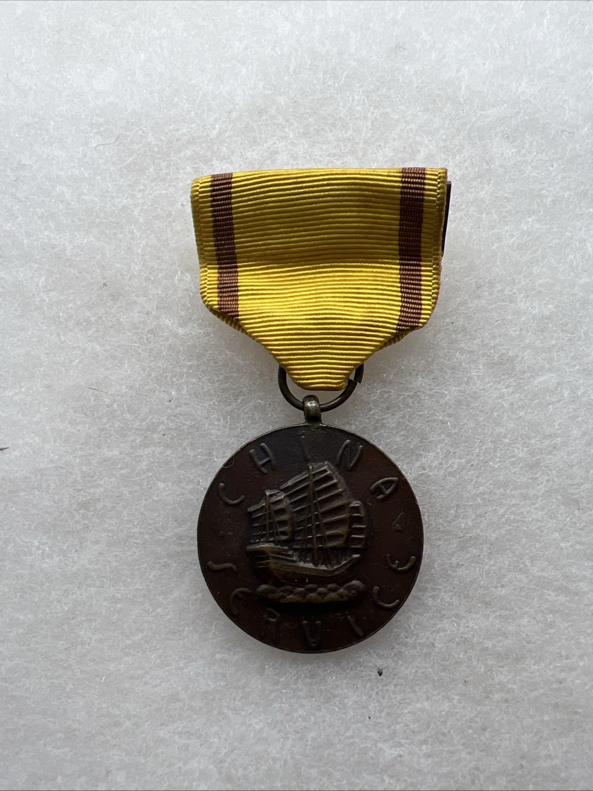 US Marine Corps China Service Medal Restrike (EE414