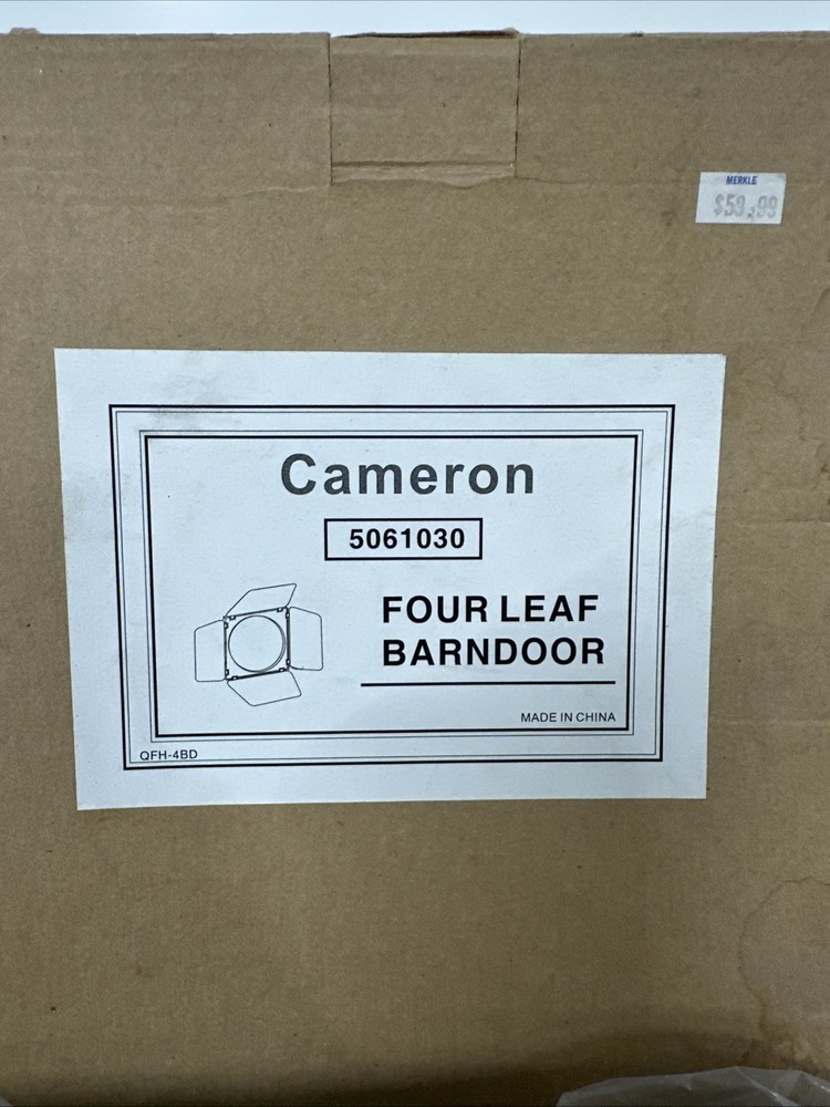 NEW Cameron Four Leaf Barndoor Light Cover