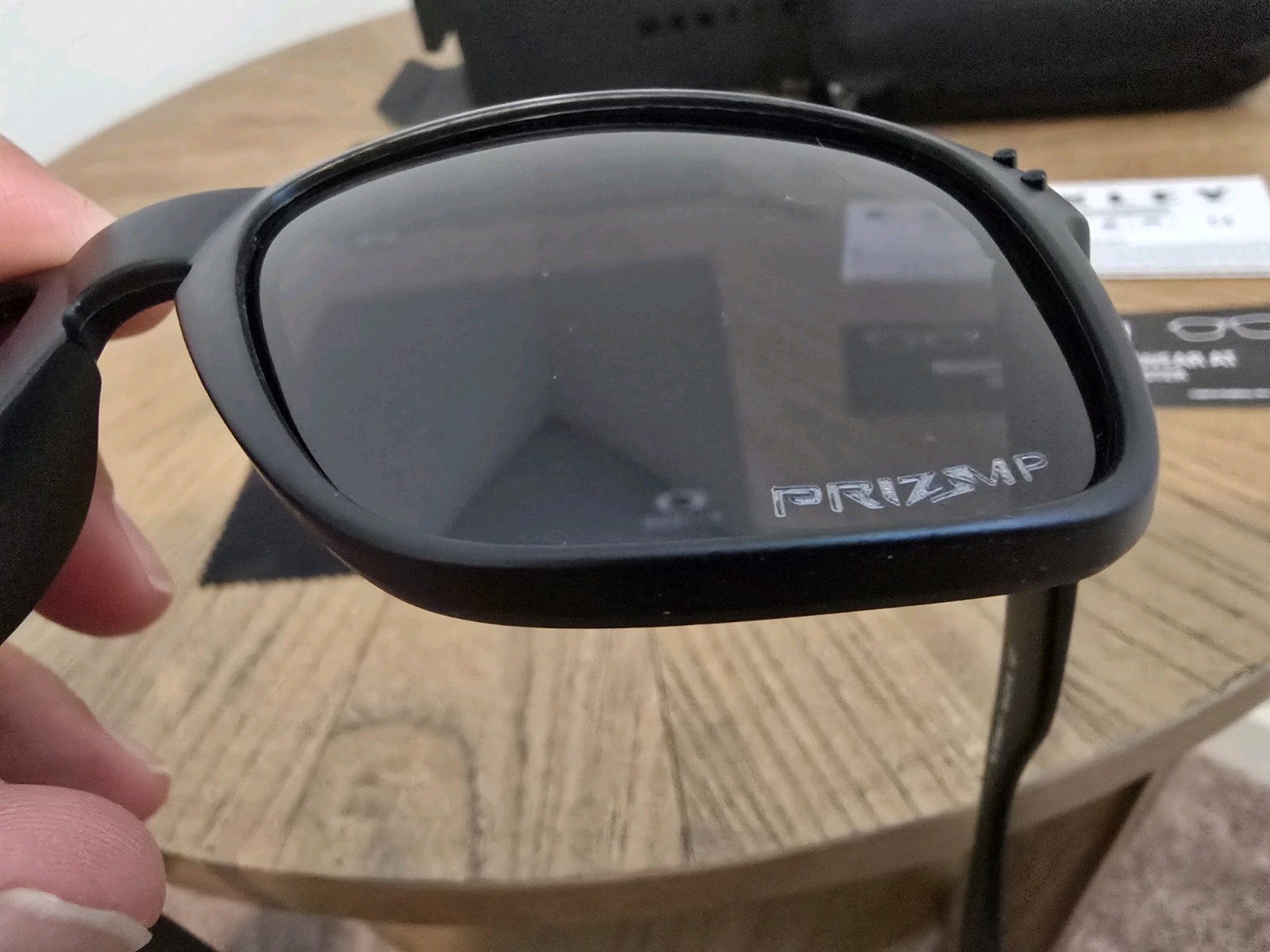 Oakley Holbrook XL Prizm P Polarized Sunglasses Black/Black Trim See Description