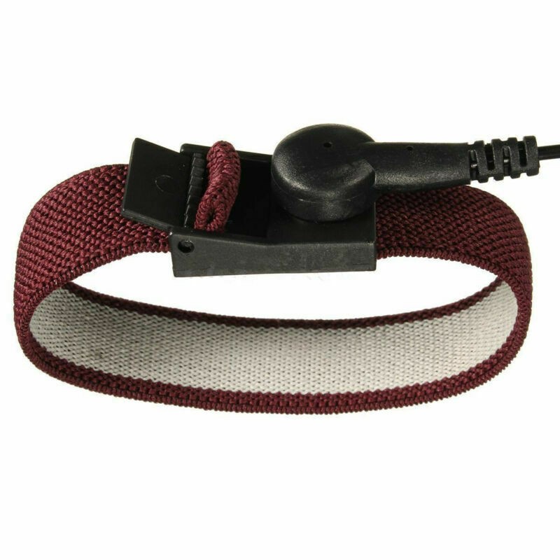 Adjustable Anti Static ESD Wrist Strap Discharge Ground Bracelet Electronic E