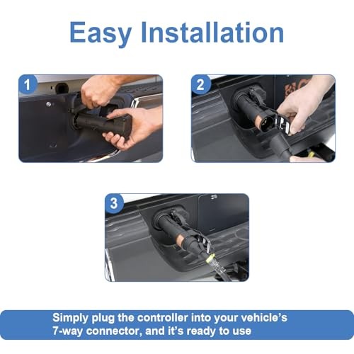 51180 Wireless Mobile Electric Trailer Brake Controller with Bluetooth Enabled