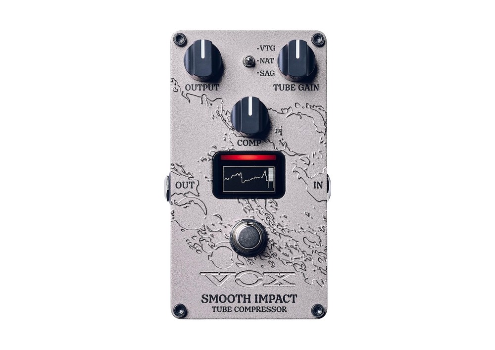 VOX VE-SI Valvenergy Smooth Impact Compressor Nutube Guitar Effects Pedal