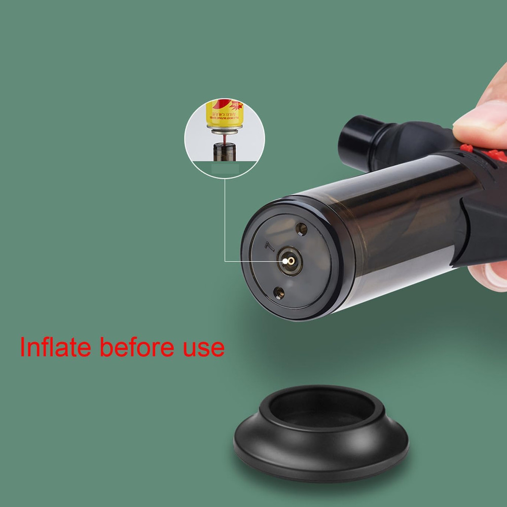 4 Pack Butane Torch Lighter Set,Candle Lighter Refillable, Jet Flame,Windproof,