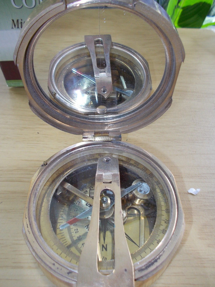 Essex Brass Large Brass Compass
