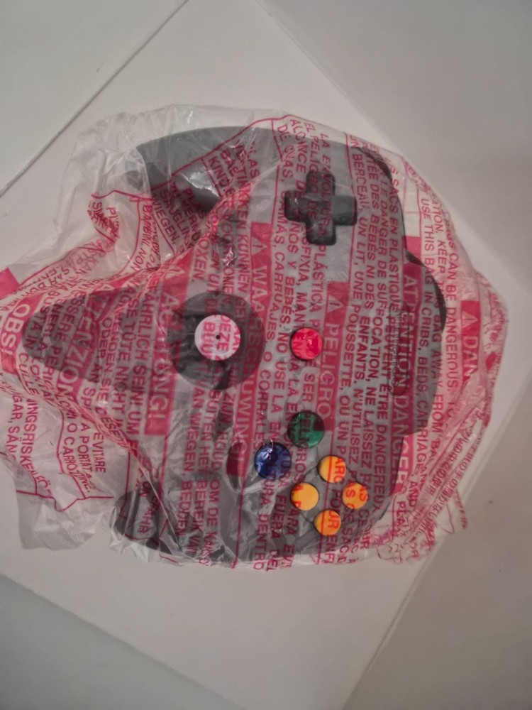 Nintendo 64 Atomic Purple Console Bundle N64 w/ Controller Cords Tested Working