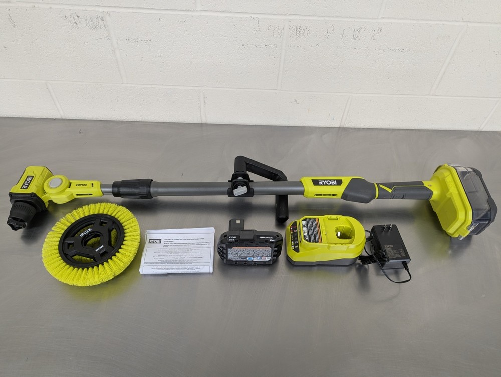 Ryobi 18v power scrubber 3