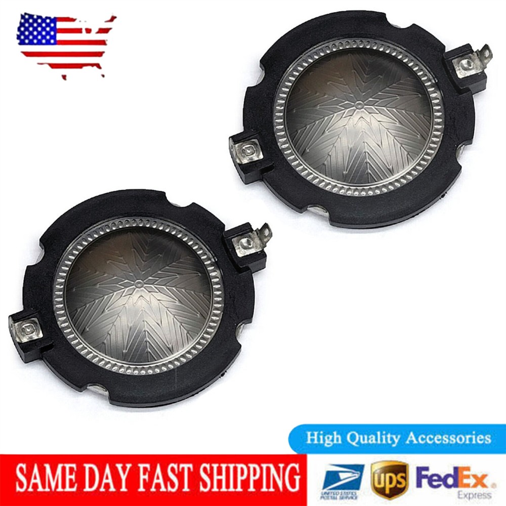 2Pcs Replacement Diaphragm For JBL / Selenium RPD220Ti D220Ti Driver 8 Ohm