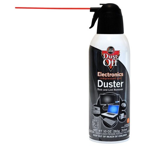 Falcon Dust-Off Electronics Compressed Gas Duster, 10oz - 4 Pack