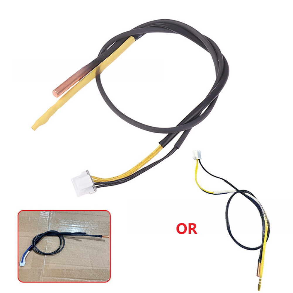 Temperature Sensor Rubber Head Wire Copper Head Wire Double Probe Tube