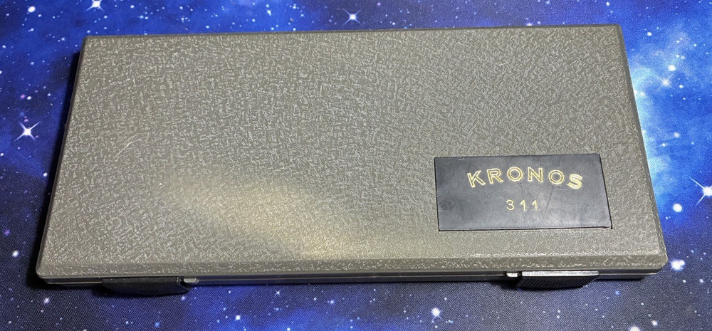 Vintage Kronos 311 Compass Set Technical Drawing Kit Engineering Draftsman Tools