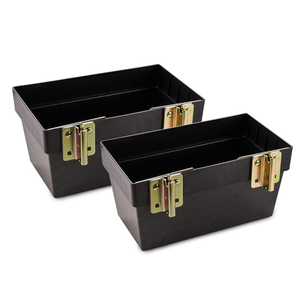 ENJ 2 Pack E-Track Basket Storage Bin, E Track Box for E-Track Systems, E Tra...