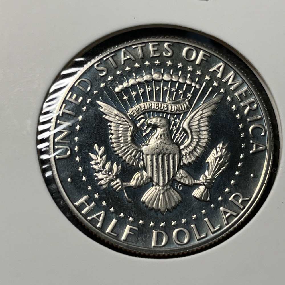 1987s 1/2 Dollar Proof Deep Camino Gem!! VF Unserculated