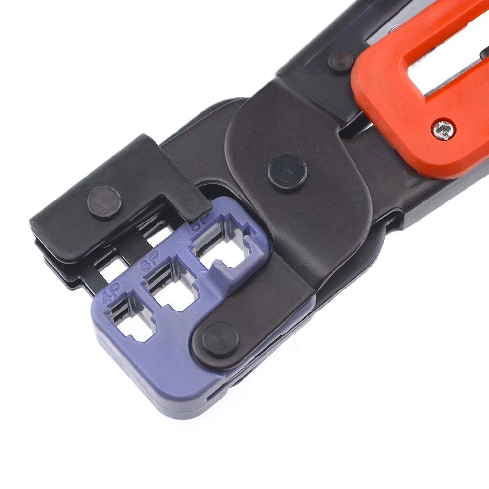Professional Multi-function Wire Crimper telephone tool crimps cable wire str...