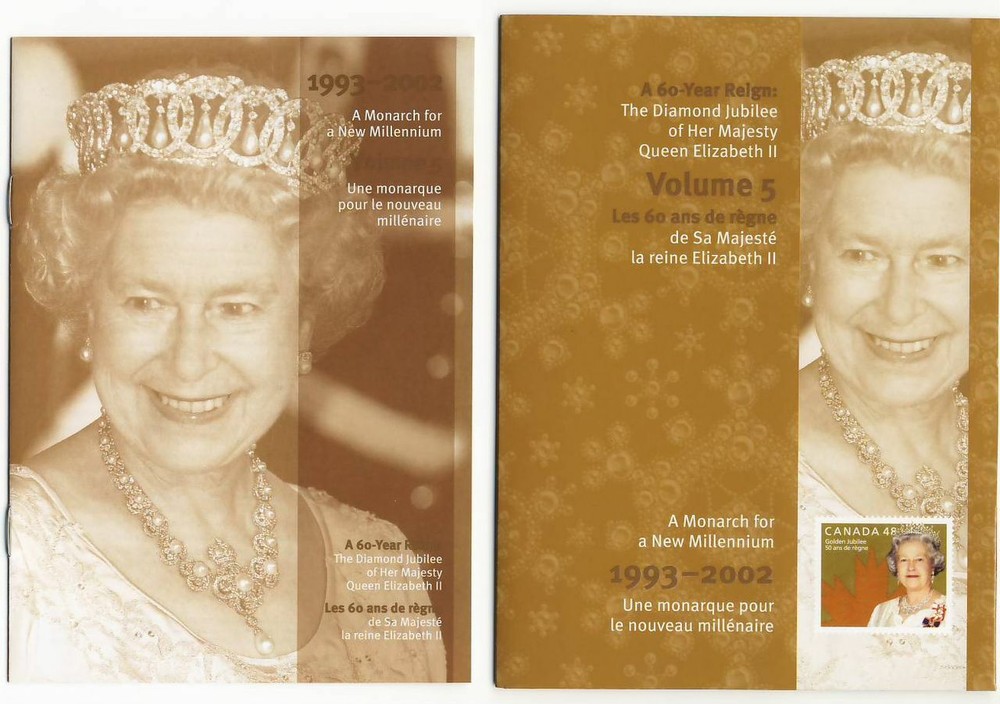 Canada 2012 = QUEEN Elizabeth ll Diamond Jubilee = KEEPSAKE folder Volume #5