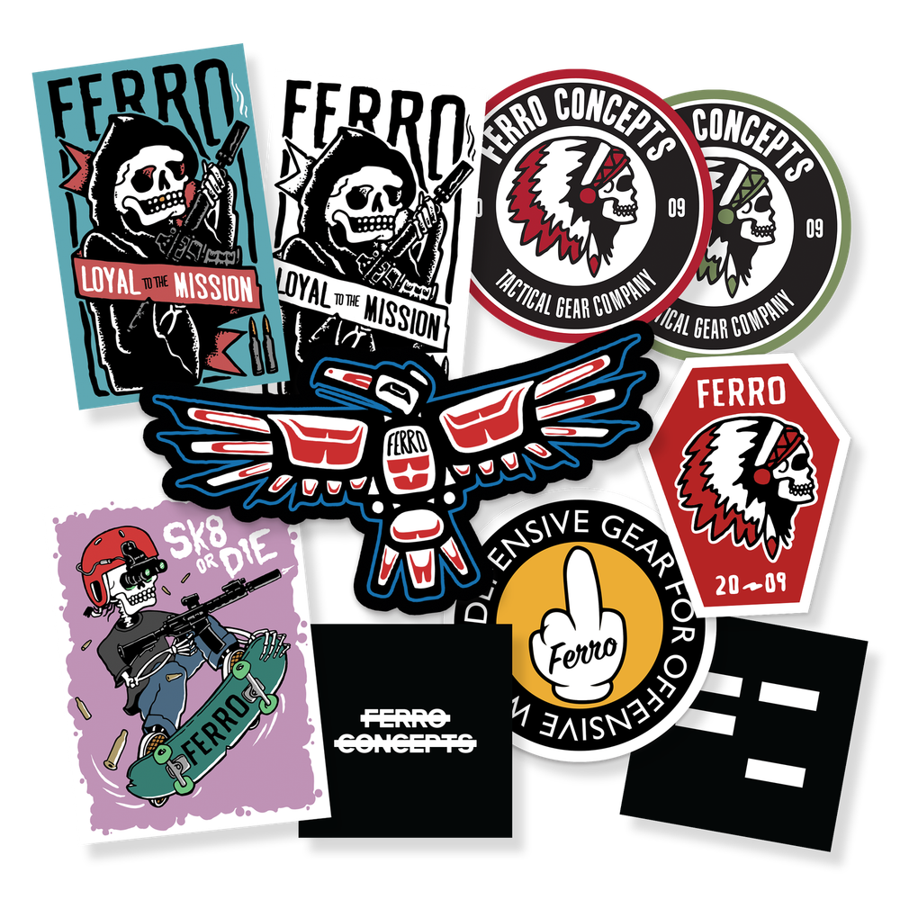 NEW Ferro Concepts Sticker Pack