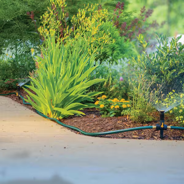 Multi Adjustable Spike Sprinkler (5-pack) | Ft Green Control Water Flow Melnor