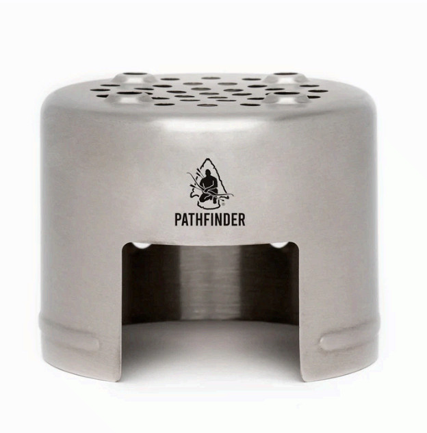 Pathfinder Stainless Steel Bottle Cook Set 32oz Camping Stove Kit