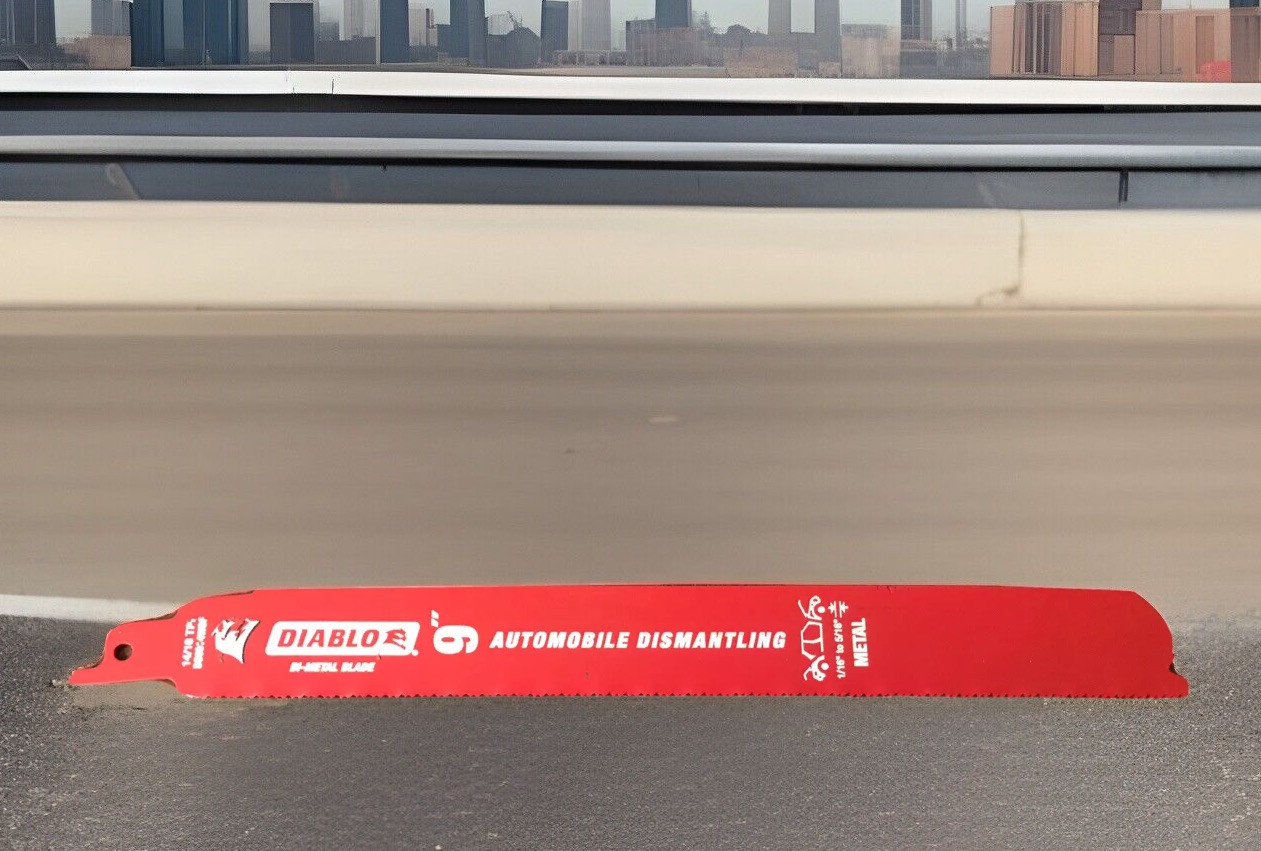 One Hundred Diablo Reciprocating Saw Blades 9" 14/18 TPI Auto Dismantling