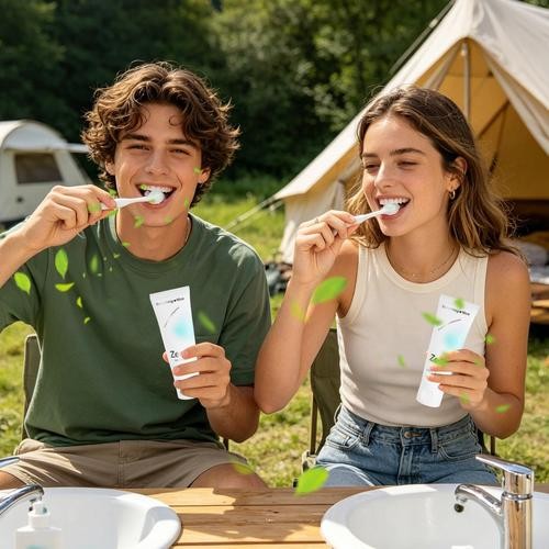 Something Nice Zero Pro Hydroxyapatite Toothpaste 120g Fluoride Free Mint Flavor