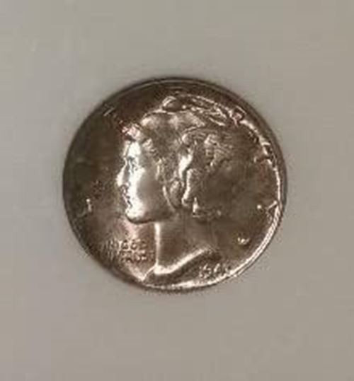 1941 Mercury Dime MS67 NGC OH Toning