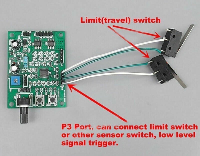 2-PHASE & 4-Phase 5-Wire Stepper Motor DC 5v-12v Driver Board Speed Controller