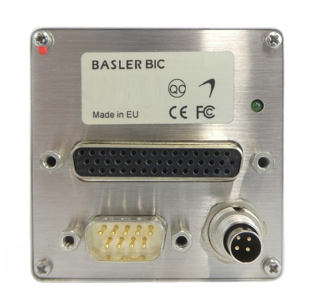 Basler A201b Machine Vision Progressive Scan CCD Camera w/BIC Adaptor Working