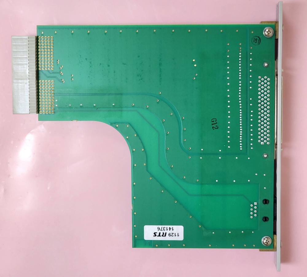 RTS Telex MCII-e Ethernet Master Controller Front & Back Card for ADAM Intercom