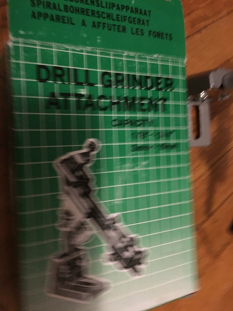 Drill grinder attachment