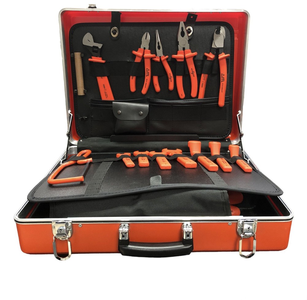 Jameson Insulated Maintenance Tool Kit 29 piece Electrican Tools PREOWNED
