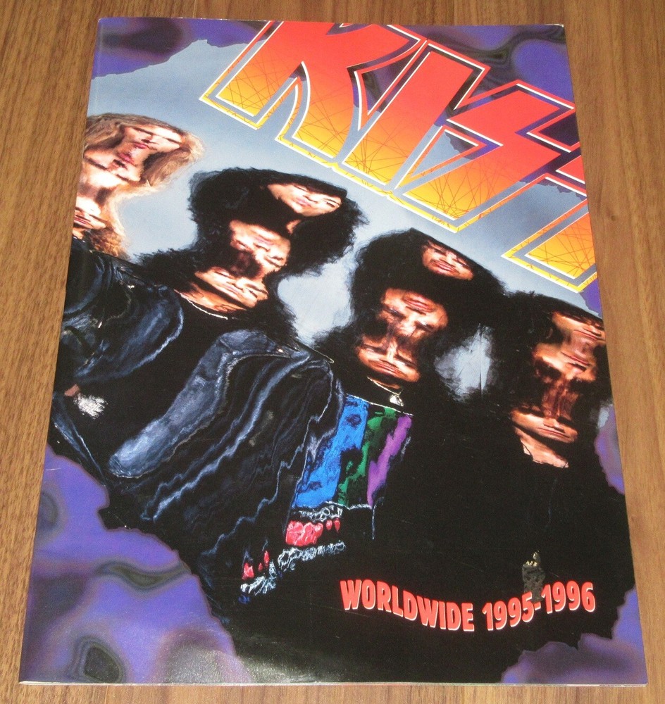 $0 SHIP! Kiss JAPAN tour book 1995 Gene Simmons MORE Kiss listed / in stock