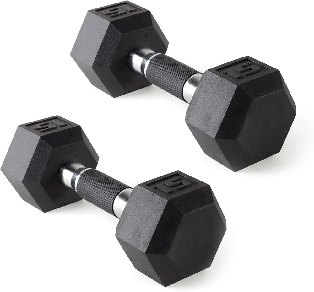 Barbell Coated Dumbbell Weight | Multiple Options Pairs & Sets