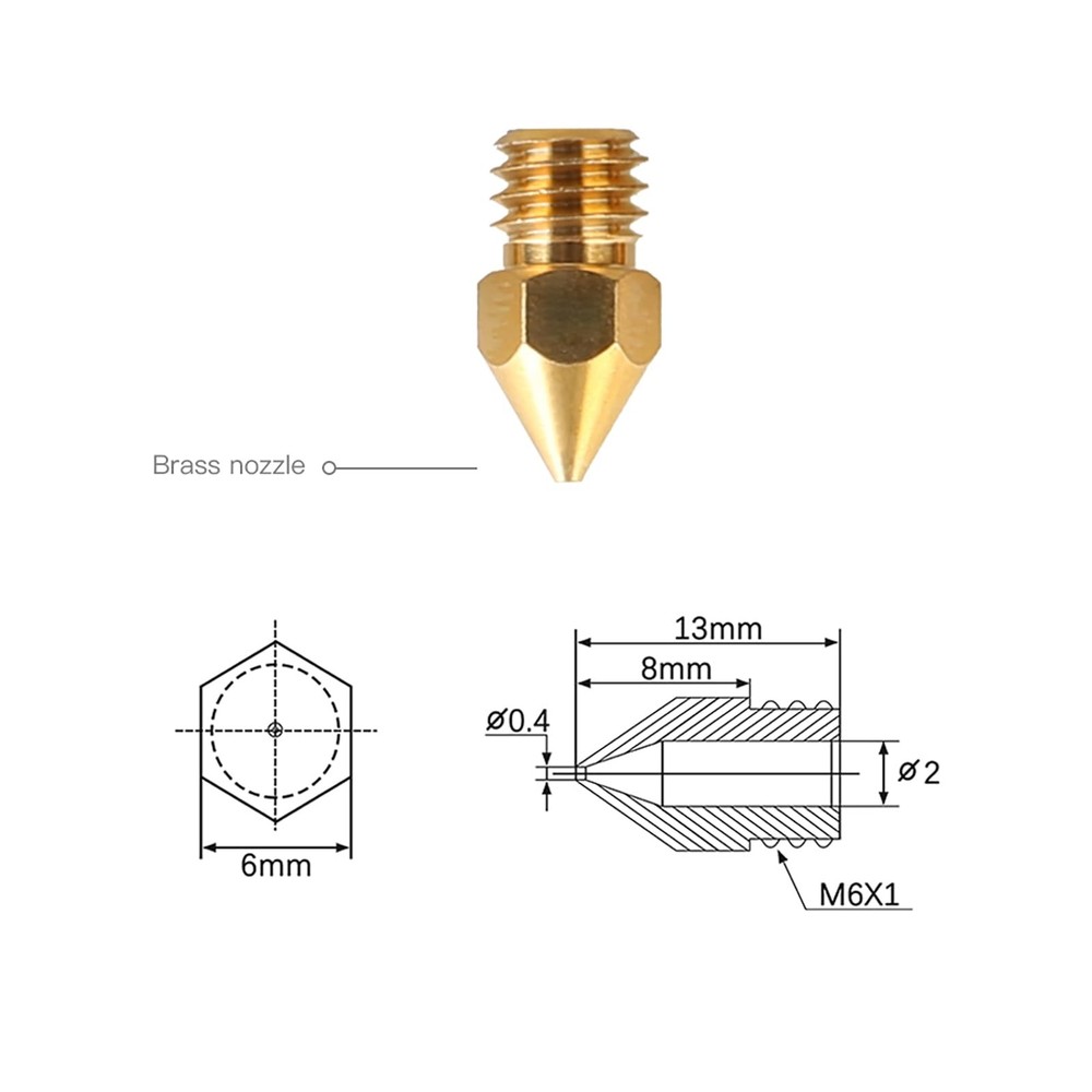 Creality Original 3D Printer Tool Kit, 3D Printing Accessory Includes Clog Po...