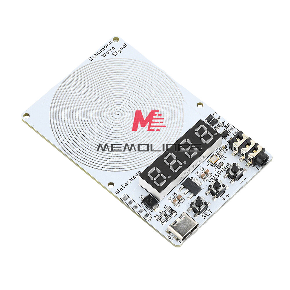 Adjustable 0.01Hz~9999Hz Frequency Schumann Wave Generator 4Bit Digital Display
