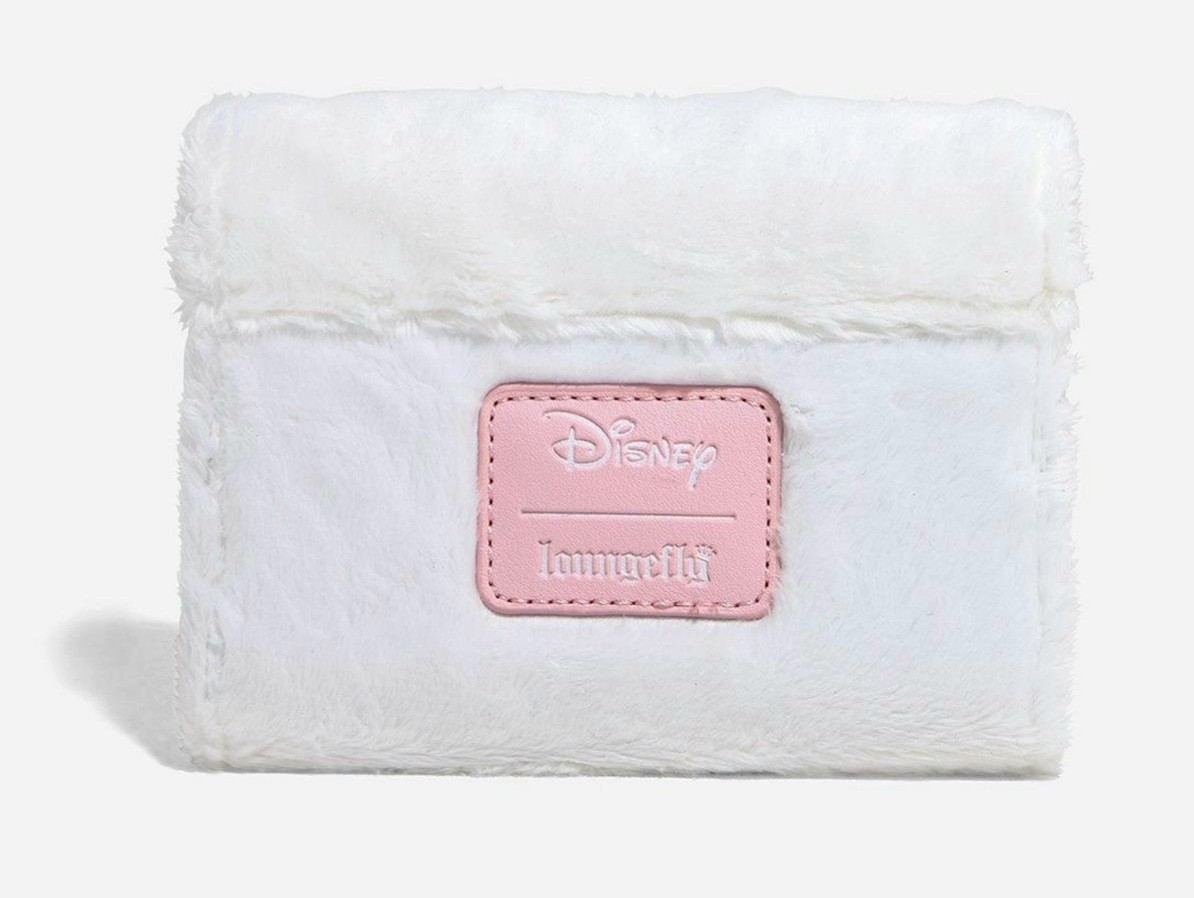 Disney The Aristocats Marie "I'm A Lady" Fuzzy Plush Flap Wallet Loungefly🎀🆕️