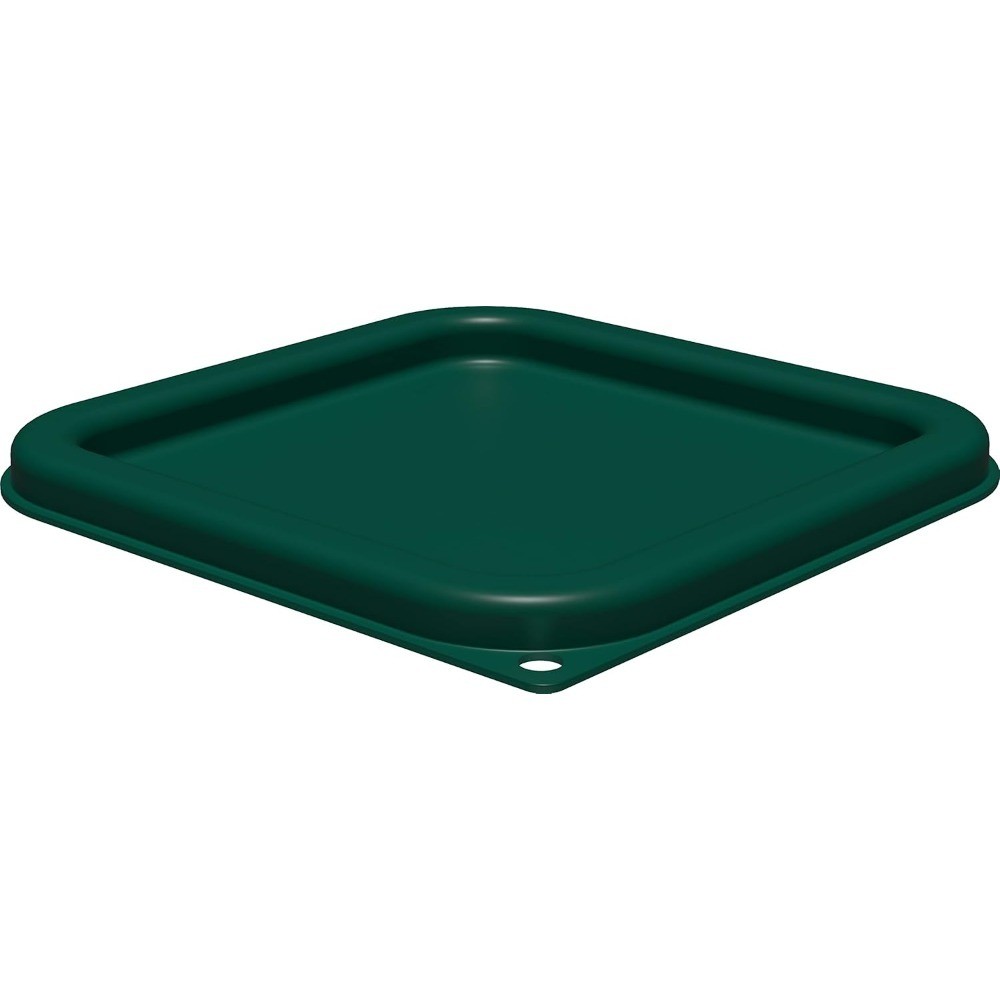 Square Food Storage Container Lid Stackable Design for Catering Buffets