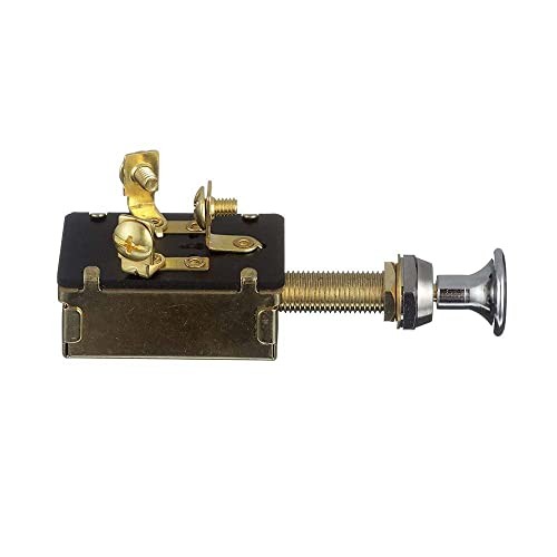 Heavy Duty 3-Position Push-Pull Switch