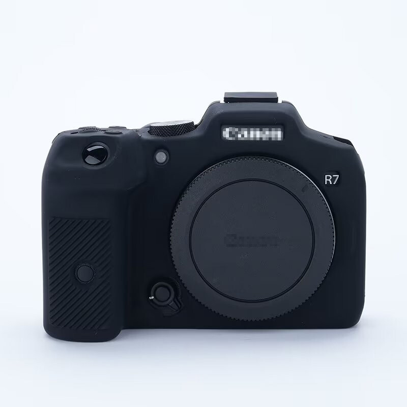 Silicone Body Case Protector Frame Skin for Canon EOS R7 Camera