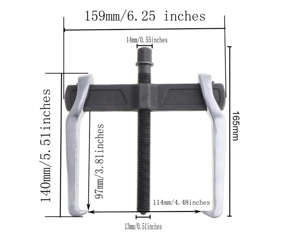CR-V Single Hook Two Claws Puller Separate Lifting Device.TAO+ Stores Offer 6...