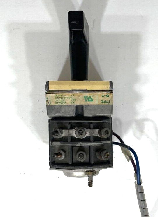 Electroswitch 3627A0BG74 Type w2 Switch 600v-8a 800v-20a