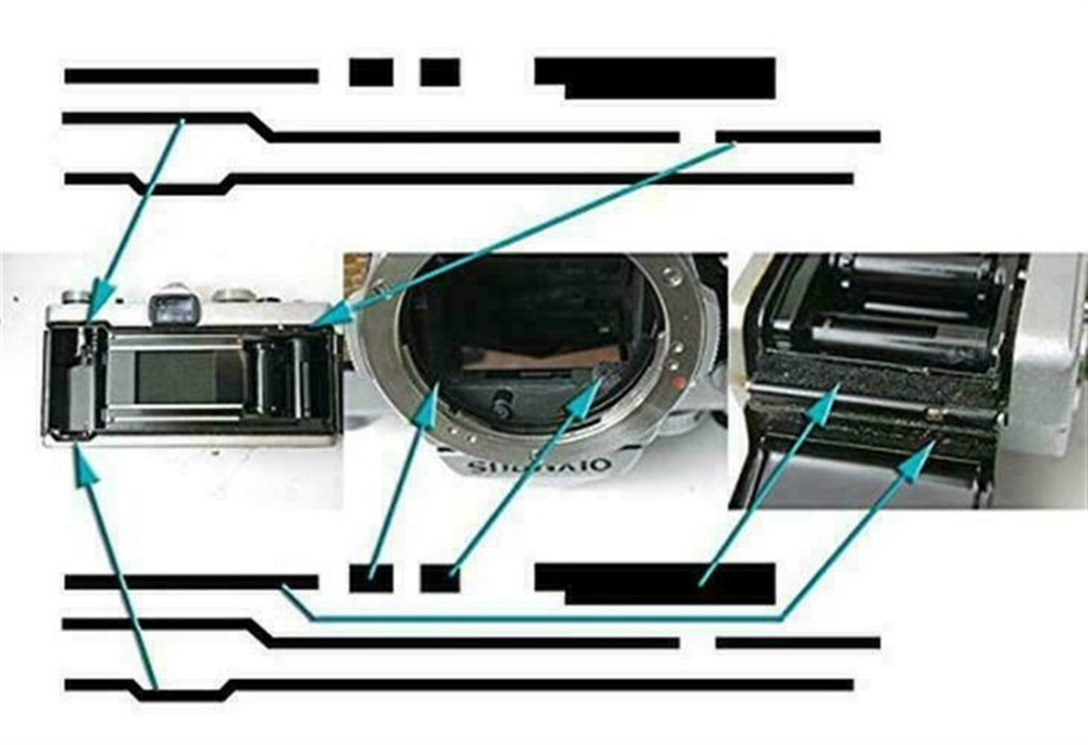 Pre-cut Moltoprene replacement kit for Olympus OM-1/OM-2/OM-4