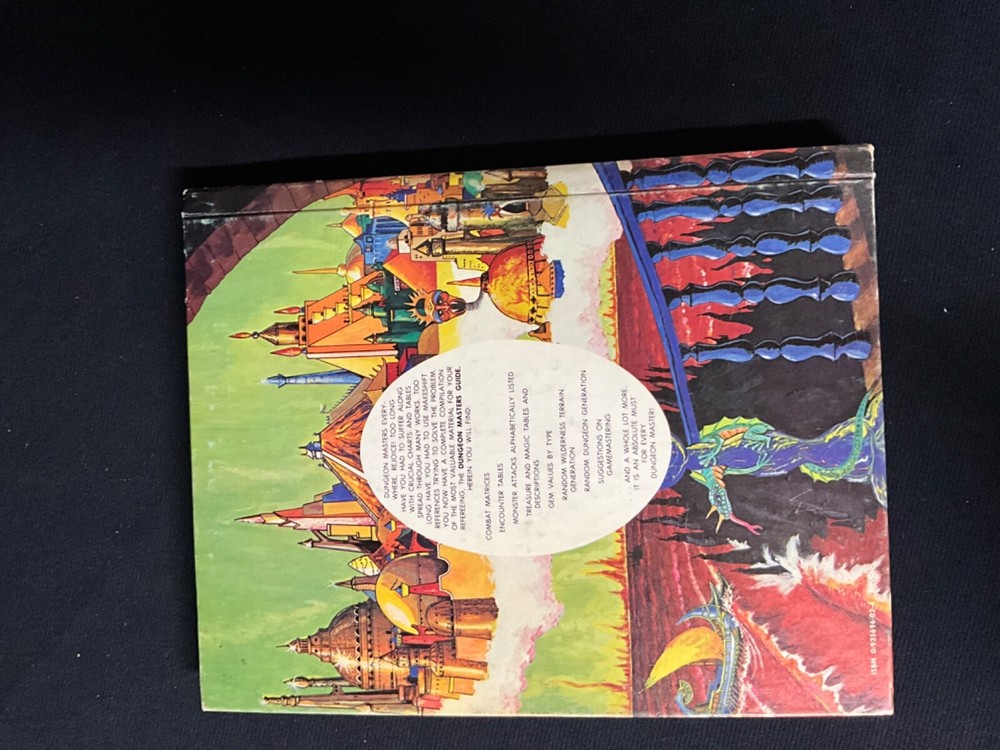 Advanced Dungeons & Dragons Dungeon Masters Guide, Revised Edition 1979 TSR,