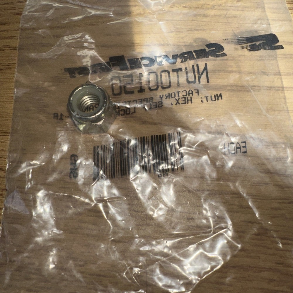 Service First NUT00150 Nut; Hex, Self Locking, 38-16