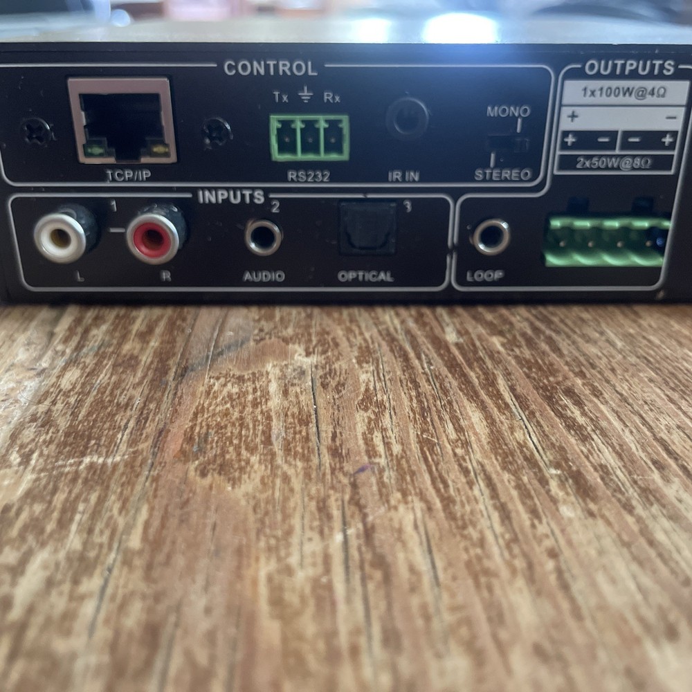 Audio Amplifier 2x50W Analog and Digital