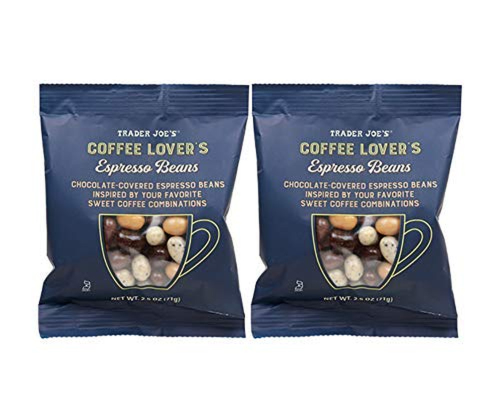 Trader Joe'S Coffee Lover'S Chocolate-Covered Assorted Espresso Beans: 2 Pack (5