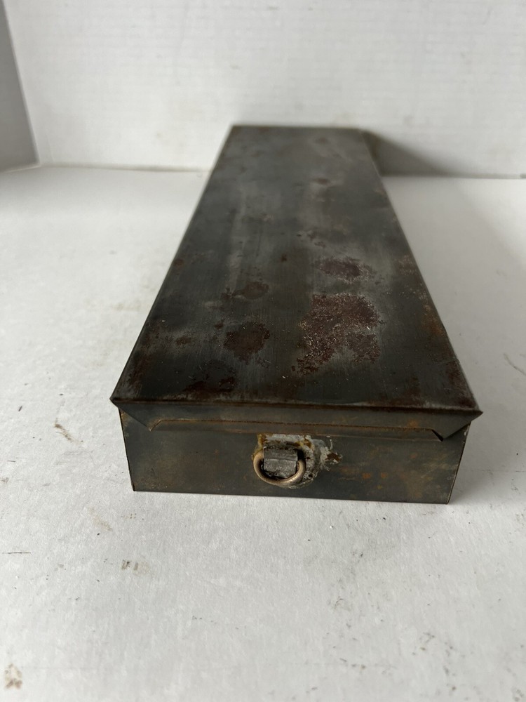 Vintage 3 Compartment Divider Metal Drawer