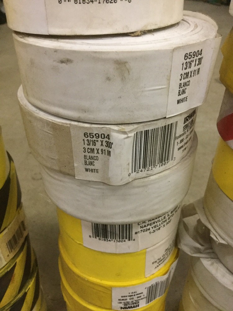 IRWIN Tools 65905, 65904, 65903, 65603, Multiple Color Strait-Line Flagging Tape