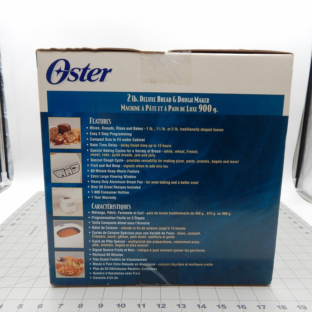 Oster Bread Maker Model #5821 2LB Size Sealed New Old Stock